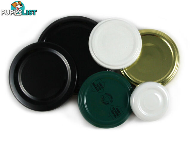 53 mm Twist Top Lids - Green Living Australia - MPN: 1008-ALL