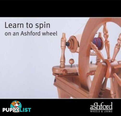 Learn to Spin on an Ashford Wheel - Ashford - MPN: LTS