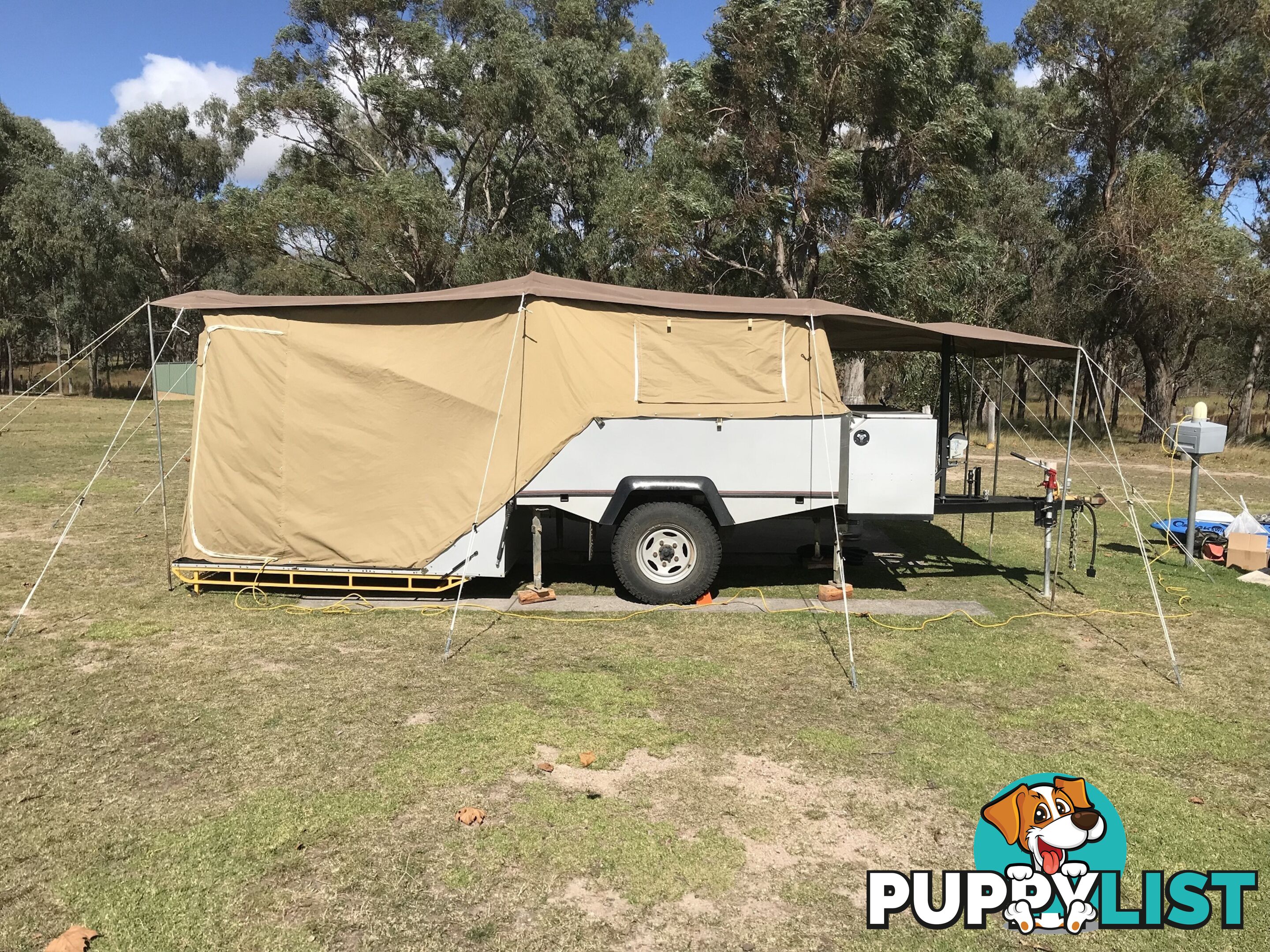 OFF ROAD CAMPER TRAILER HARD FLOOR &amp; EXTRAS