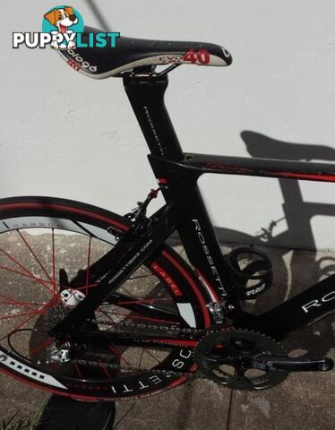 Rossetti Pantera! M/L. Sram Red 10s. Red Label Carbon Clinchers.