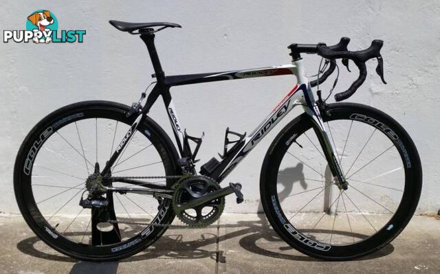 Ridley Damocles. M/L. Full Dura Ace Di2! Cole Carbon Clinchers!