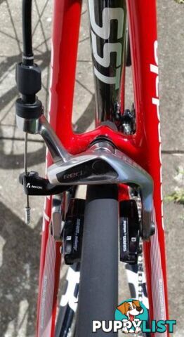 2014 Cannondale Supersix Evo. M. Red 22. Mavic R-SYS!