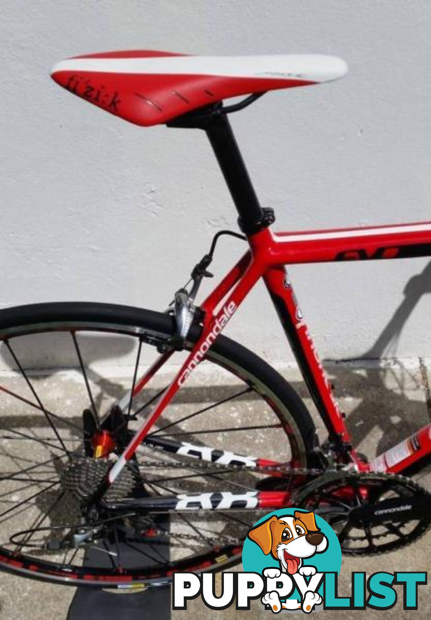 2014 Cannondale Supersix Evo. M. Red 22. Mavic R-SYS!