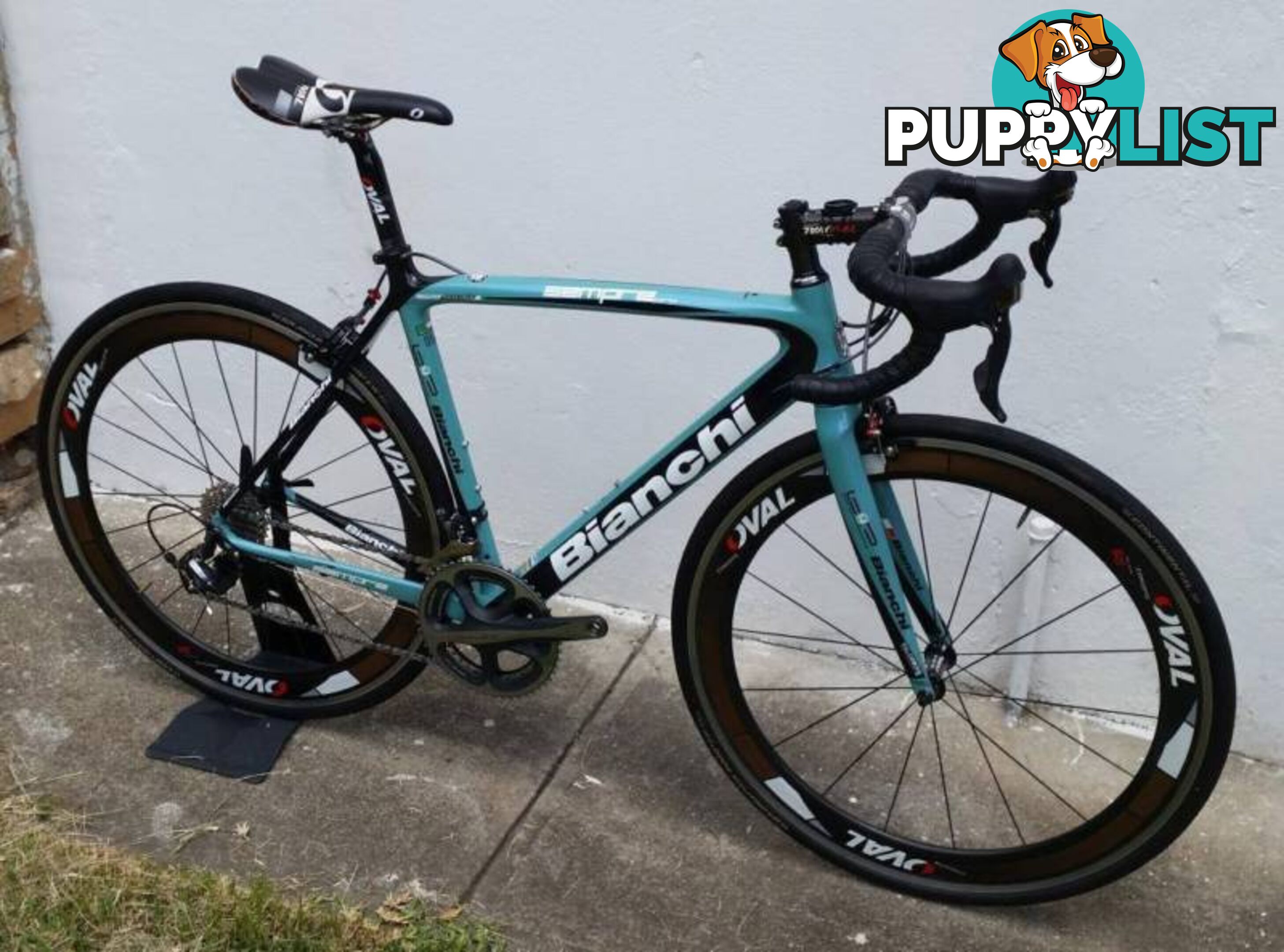 Bianchi Sempre Pro. M. Dura Ace 10s. Carbon Clinchers!