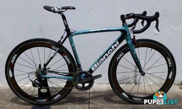 Bianchi Sempre Pro. M. Dura Ace 10s. Carbon Clinchers!