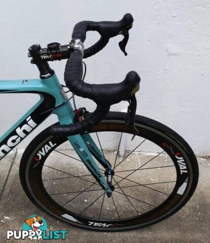 Bianchi Sempre Pro. M. Dura Ace 10s. Carbon Clinchers!