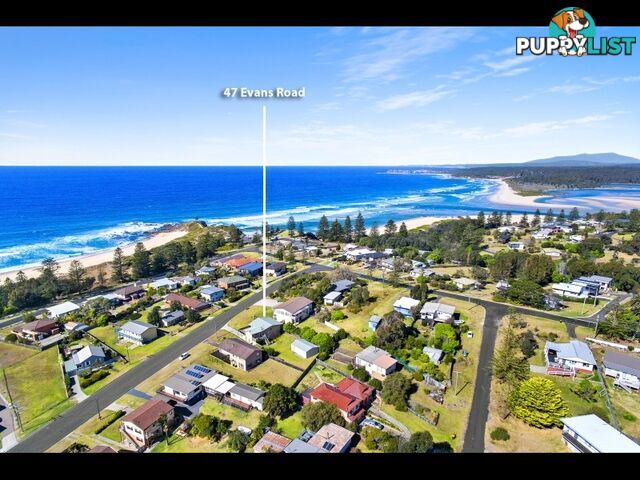 EVANS ROAD BEACH HOUSE 47 EVANS ROAD Tuross Head, NSW 2537