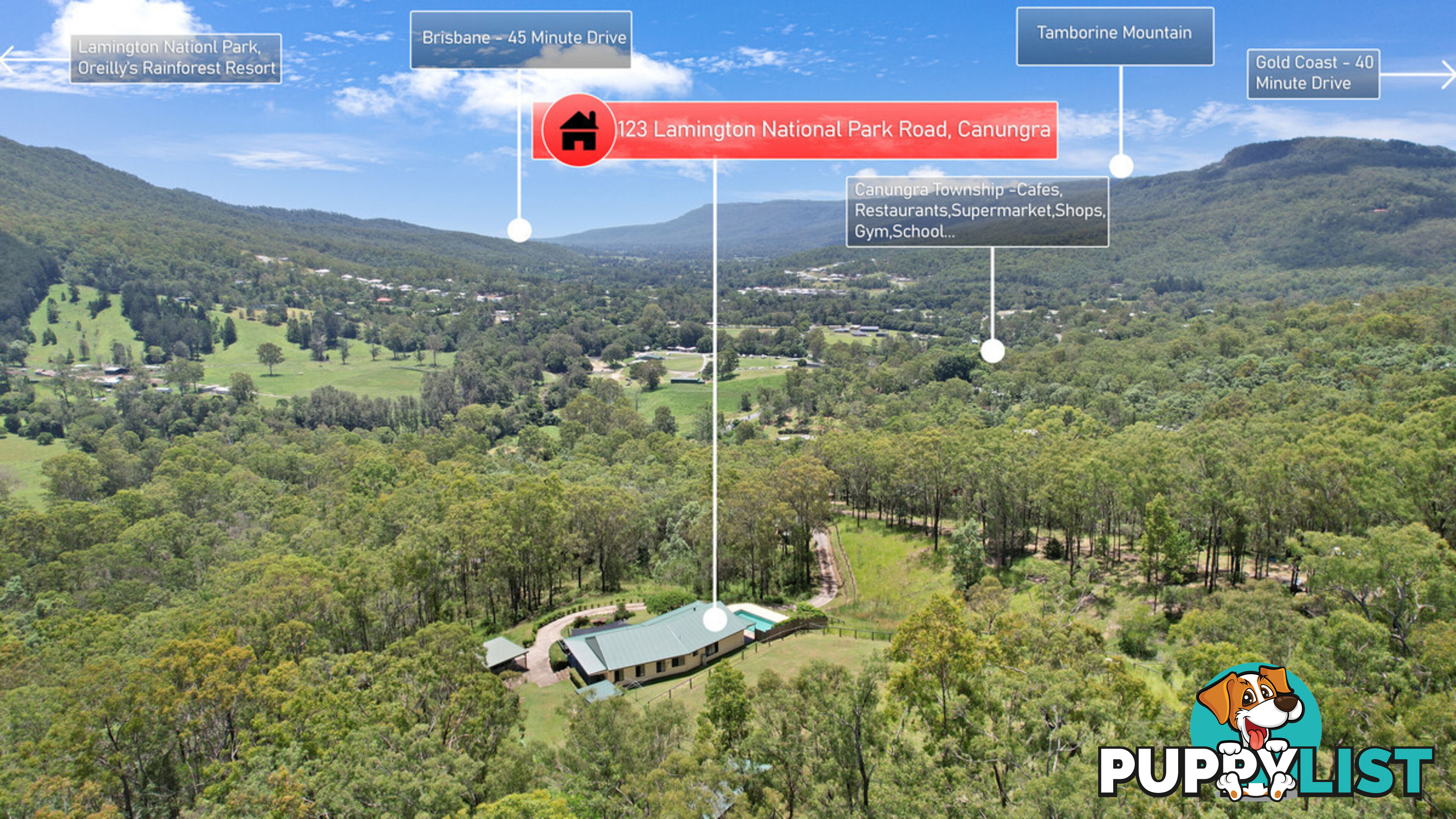 123 Lamington National Park Road CANUNGRA QLD 4275