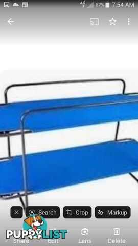 camping bunk bed double