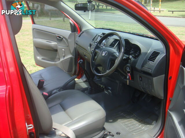 2012 Toyota Hilux TGN16R Workmate Ute Manual