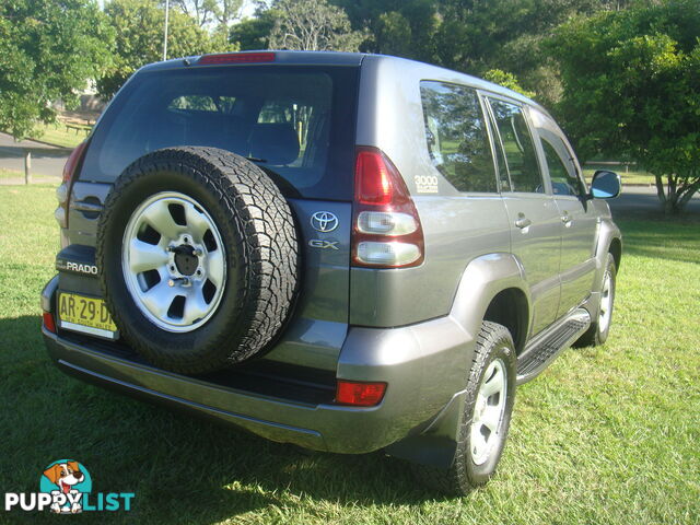 2007 Toyota Landcruiser Prado GX Wagon Automatic