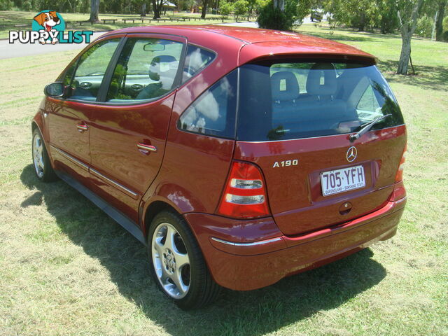 2002 Mercedes-Benz A-Class A190 ELEGANCE Hatchback Automatic