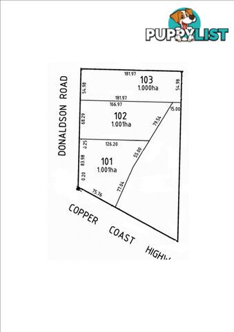 Lot 101 Donaldson Road KADINA SA 5554