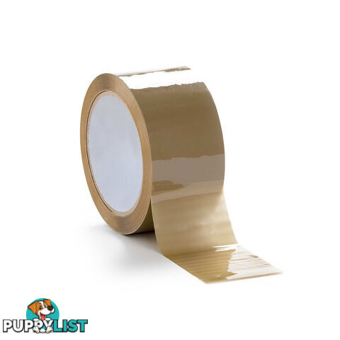 108 Rolls Packing Tape - 48mm x 75m - Brown