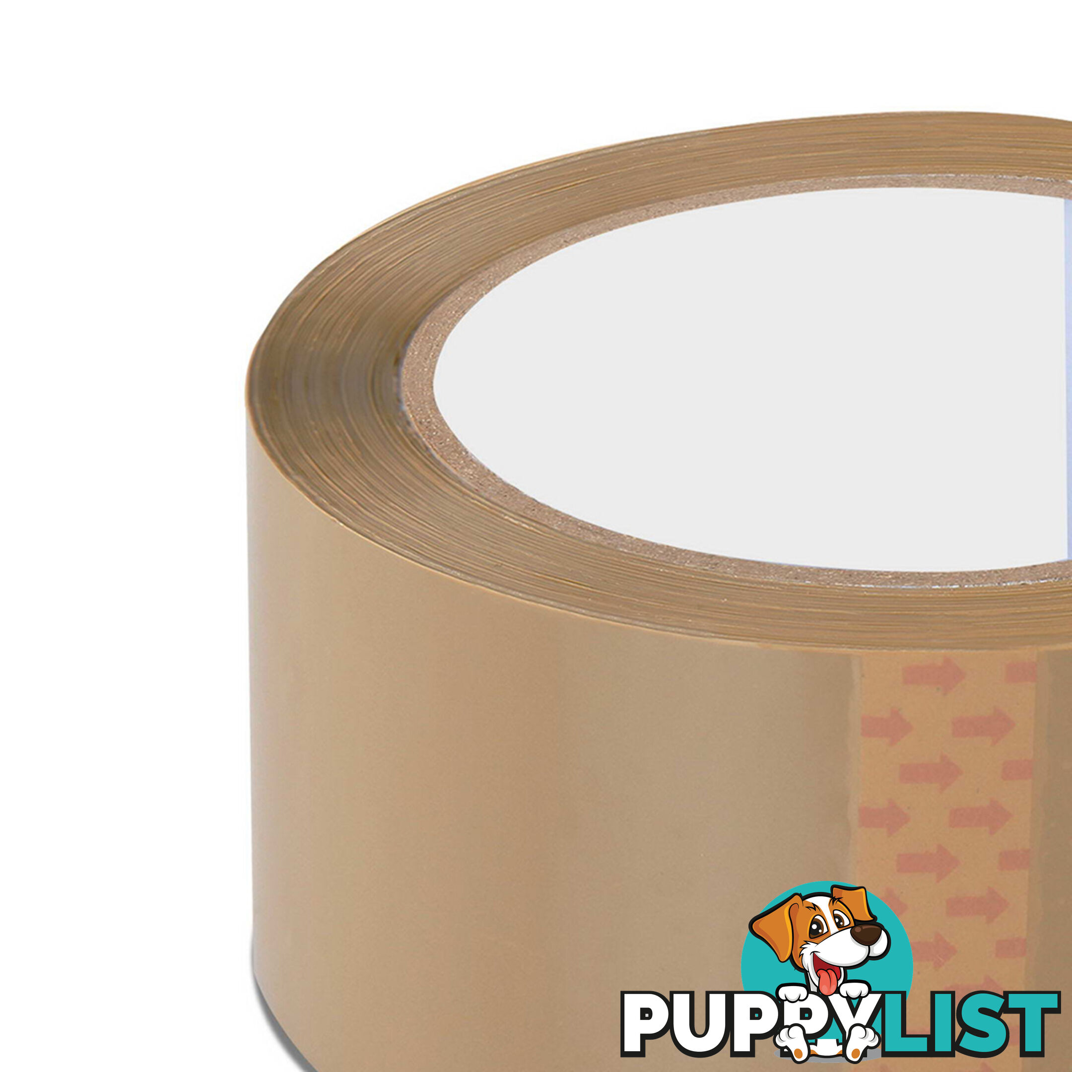 108 Rolls Packing Tape - 48mm x 75m - Brown