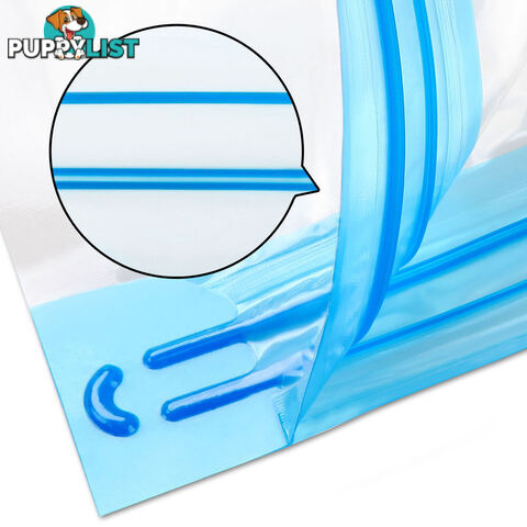 Set of 18 Vacuum Storage Bags 70 x 100cm