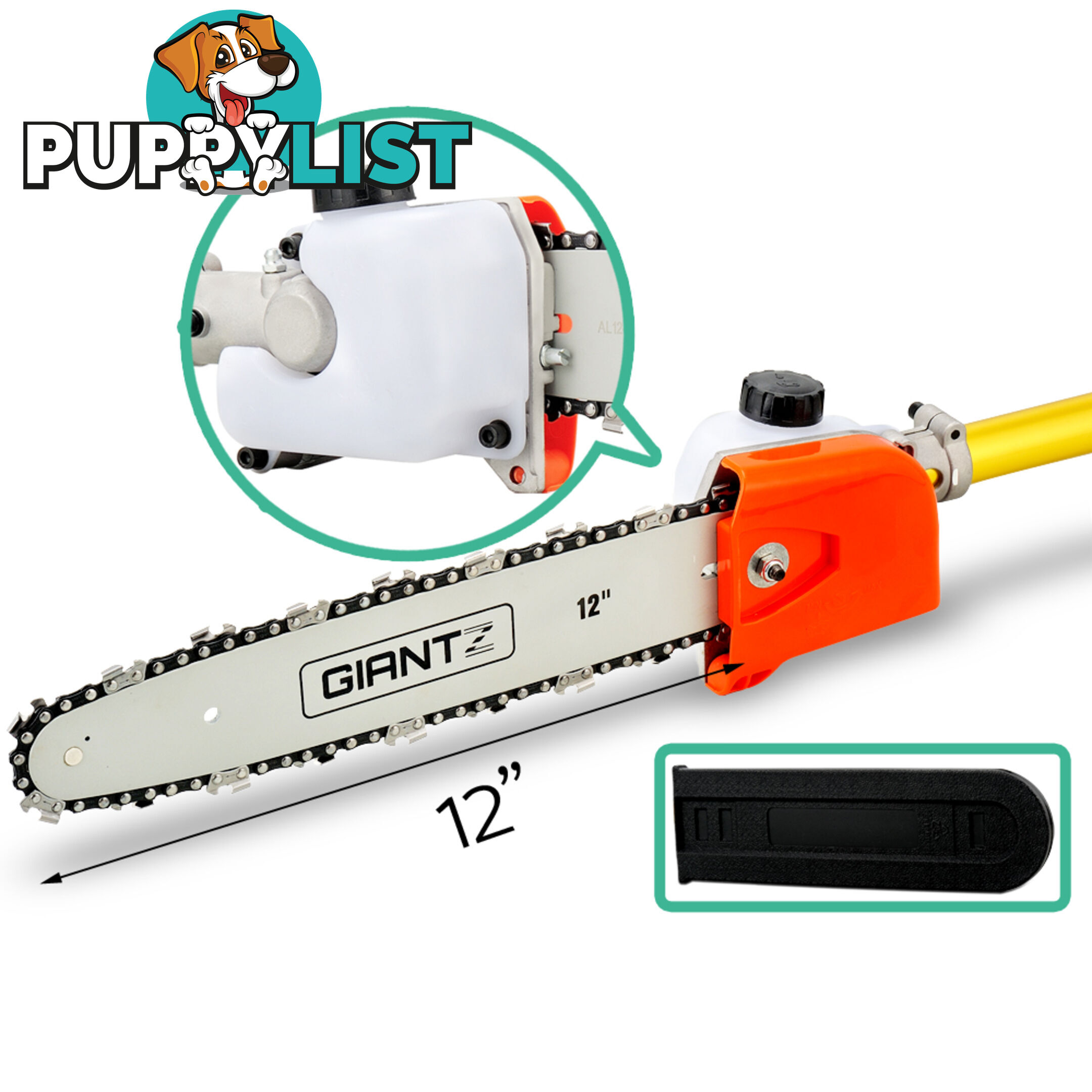 GIANTZ 75CC Pole Chainsaw