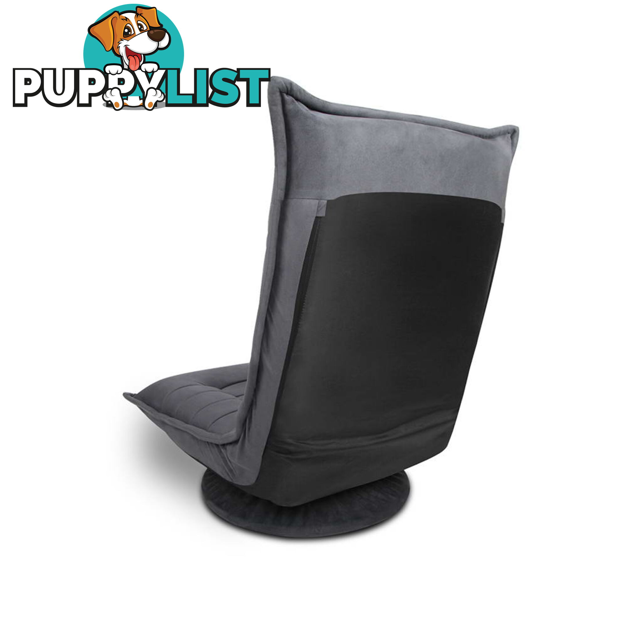 Single Size Lounge Chair - Charcoal