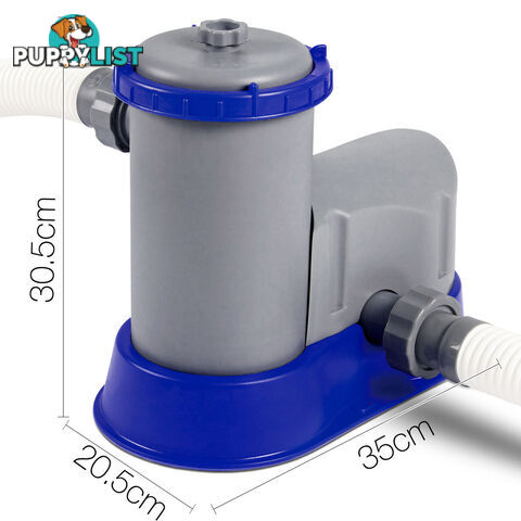 FlowClear 5,678L/H Water Pump with Filter Cartridge