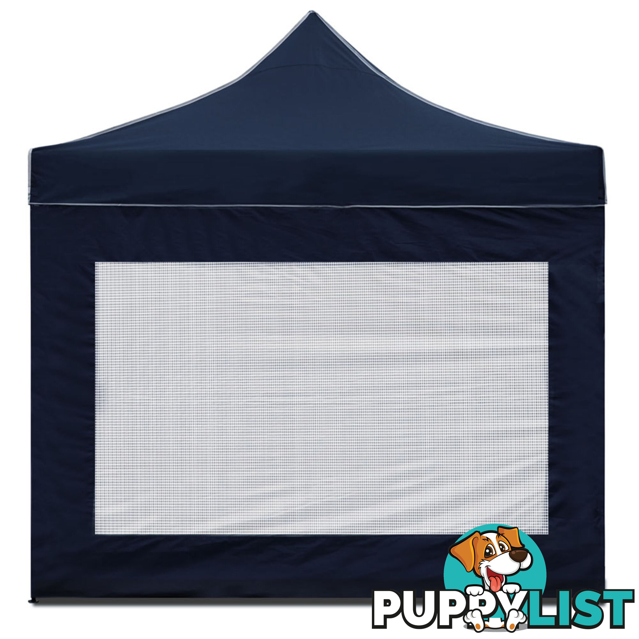 3x3 Pop Up Gazebo Hut with Sandbags Navy