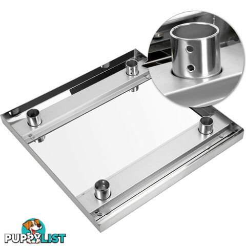 430 Stainless Steel Kitchen Work Bench Table 610mm