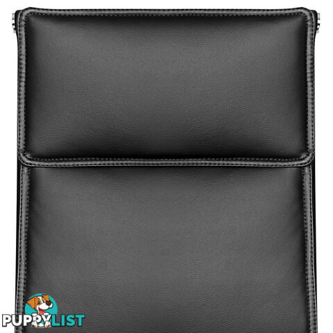 Executive PU Leather Office Computer Chair Black