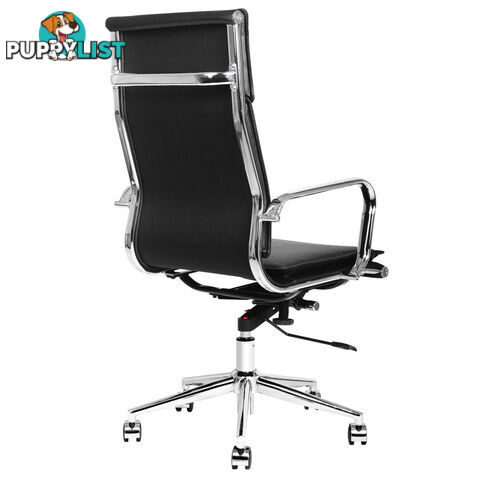 Executive PU Leather Office Computer Chair Black