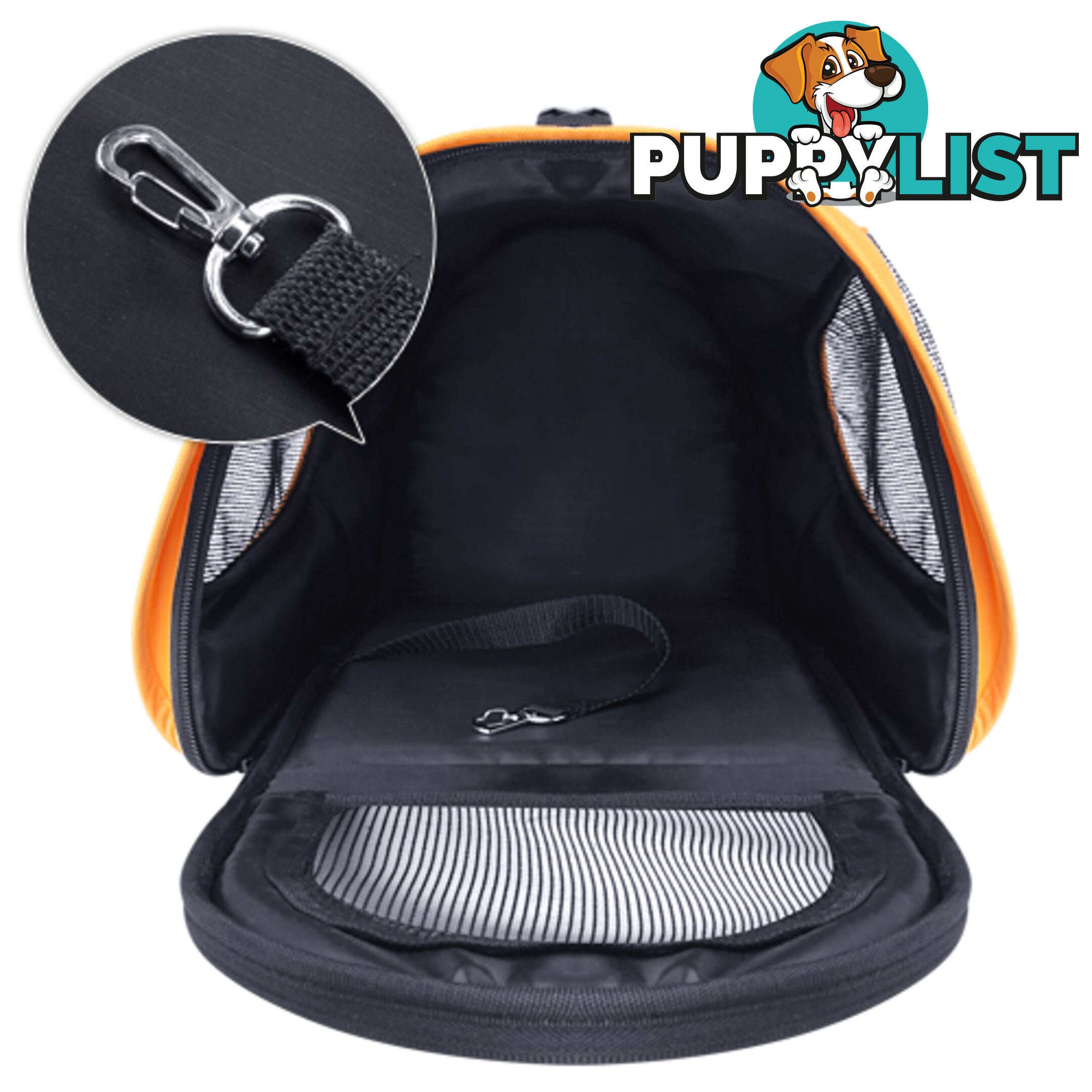 Pet Dog Cat Carrier Travel Bag XLarge Orange