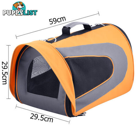 Pet Dog Cat Carrier Travel Bag XLarge Orange