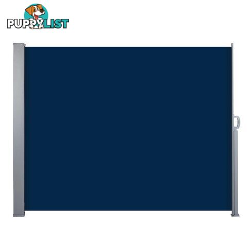 Retractable Side Awning - Blue