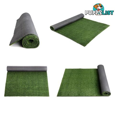 Artificial Grass 10 SQM Polypropylene Lawn Flooring 15mm Olive