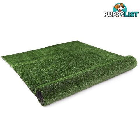 Artificial Grass 10 SQM Polypropylene Lawn Flooring 15mm Olive