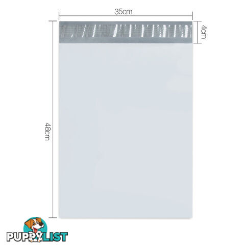 Set of 200 Poly Mailer Bags - 350 x 480mm