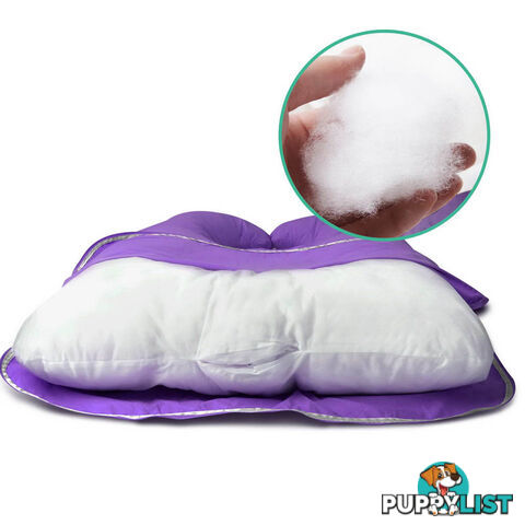 Nursing Support Pillow Feeding Baby Cushion Purple