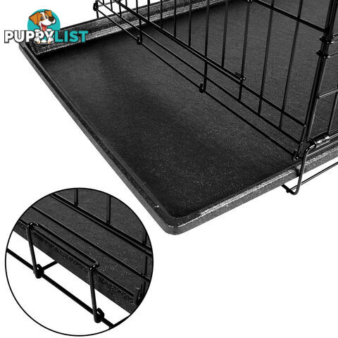 Metal Collapsible Dog Cage 30IN