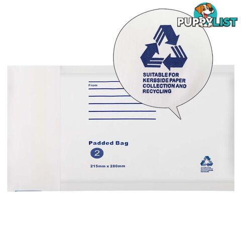 Bubble Padded Mail Envelopes 100pcs 215mm x 280mm