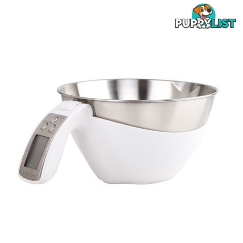 LCD Display Electronic Kitchen Scale Food Measuring Bowl