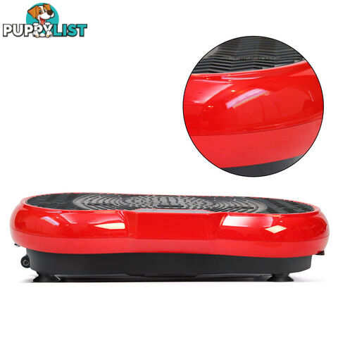 1000W Vibrating Plate with Roller Wheels - Red