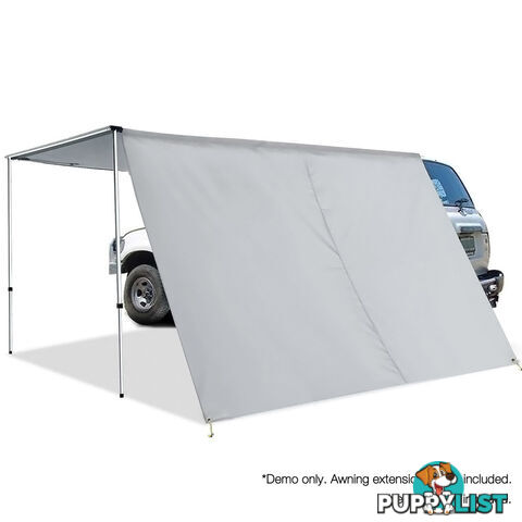 2X3M Car Awning  - Grey