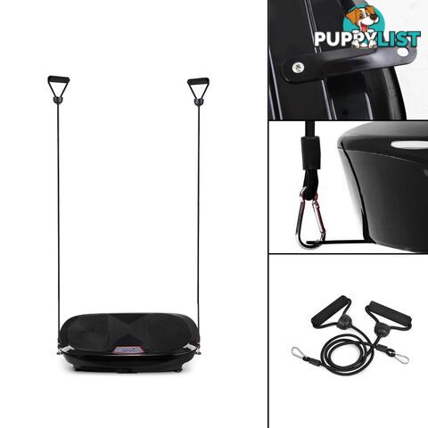 1200W Double Motor & 3D Shake Vibrating Exercise Platform - Black