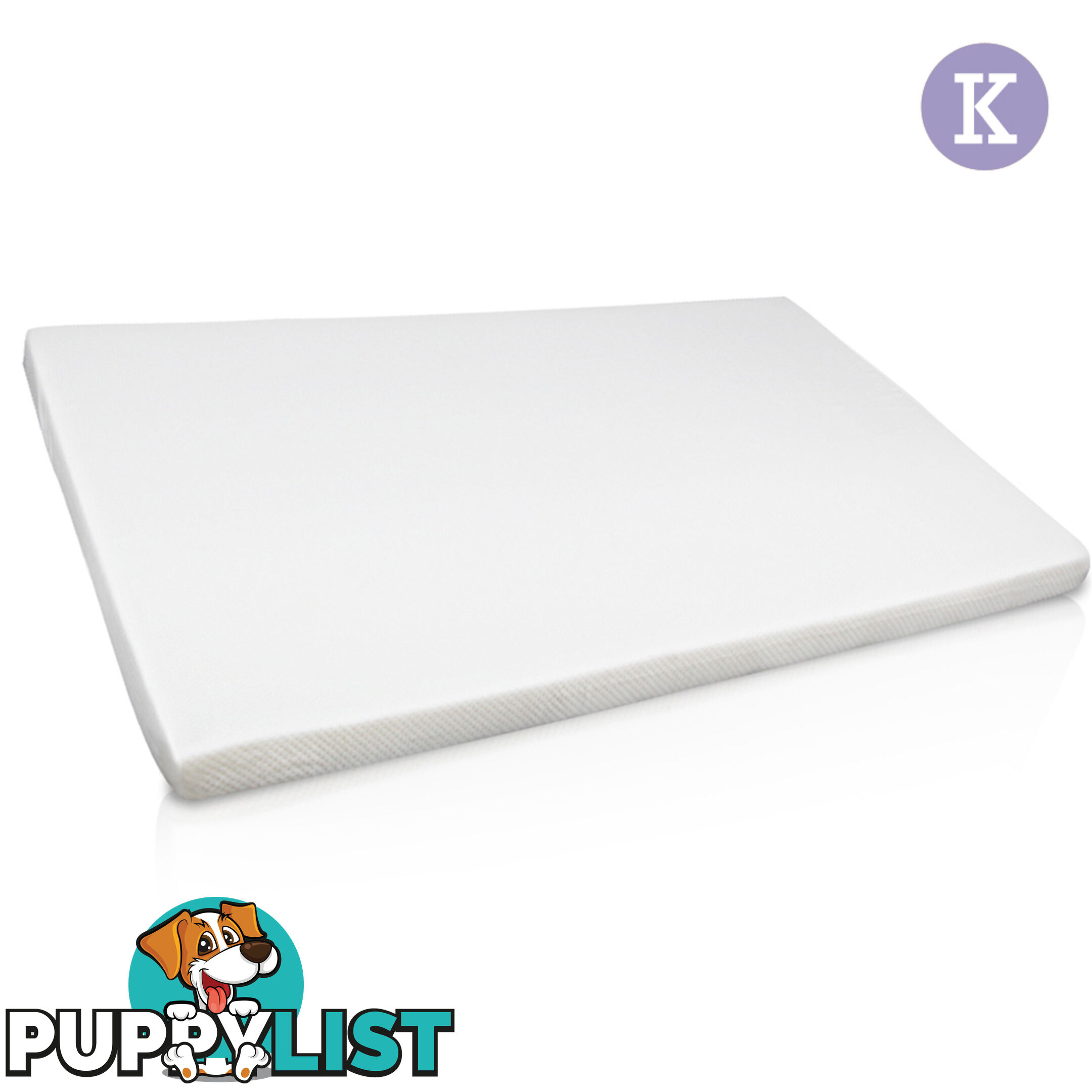 Visco Elastic Memory Foam Mattress Topper 7cm King