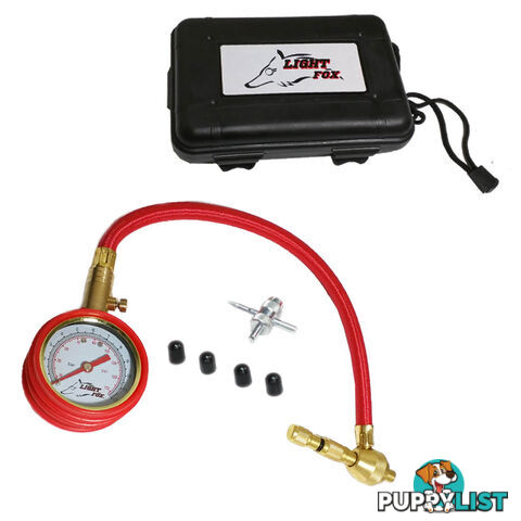 Rapid Tyre/Tire Deflator Air Deflators 4WD With Pressure Gauge Valve Tool