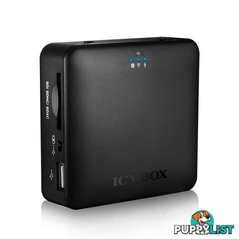 ICY BOX IB-WRP201SD WiFi-Station for SD cards, Access Point and Power Bank