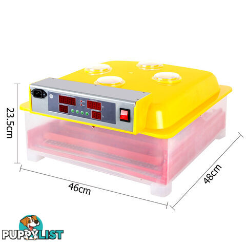 Automatic 60 Egg Incubator Yellow