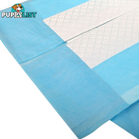 50 Puppy Pet Dog Toilet Training Pads Blue