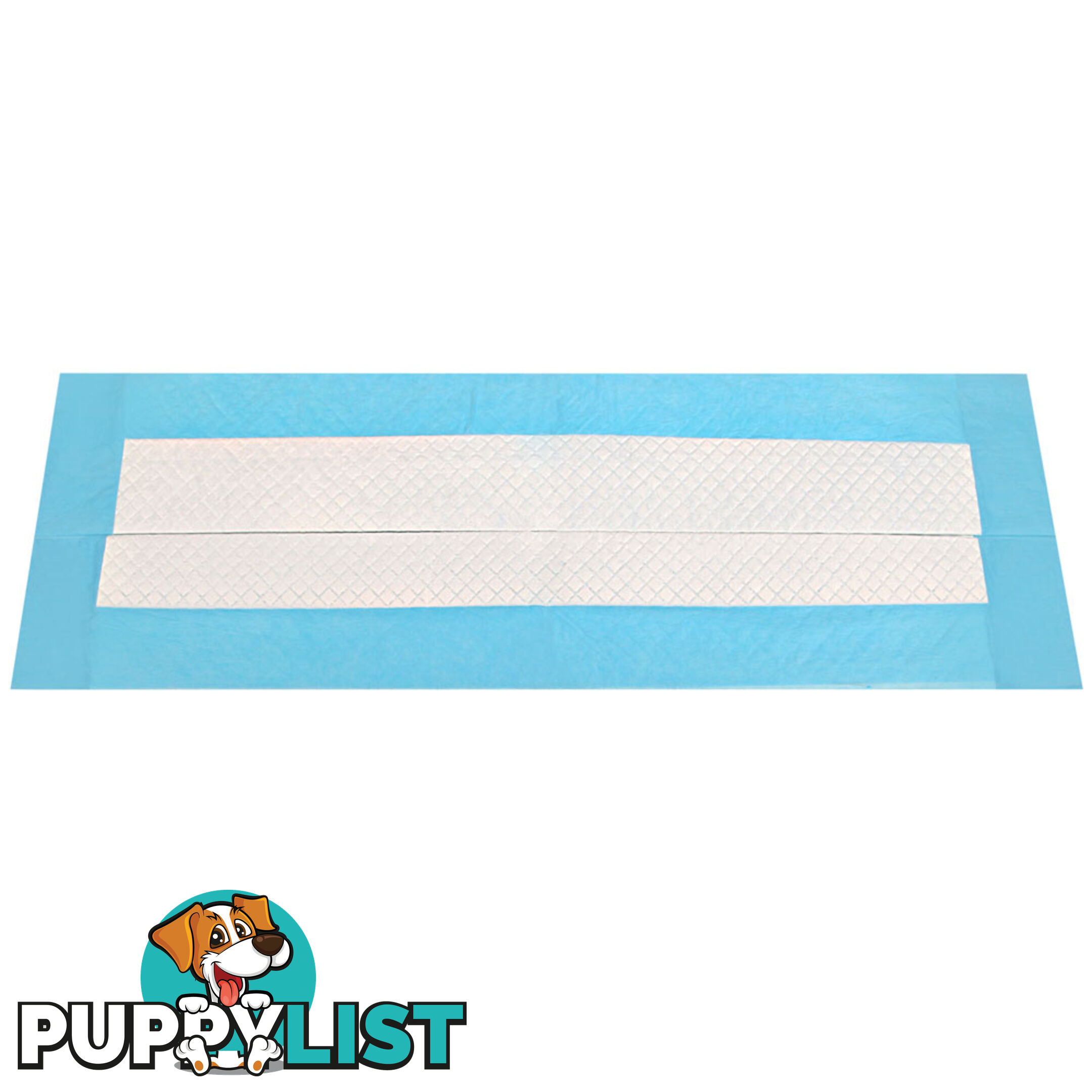 50 Puppy Pet Dog Toilet Training Pads Blue