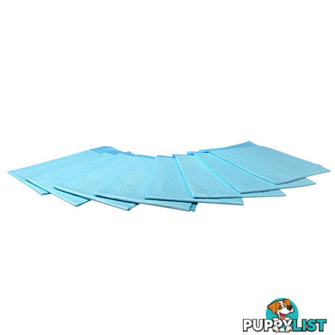 50 Puppy Pet Dog Toilet Training Pads Blue