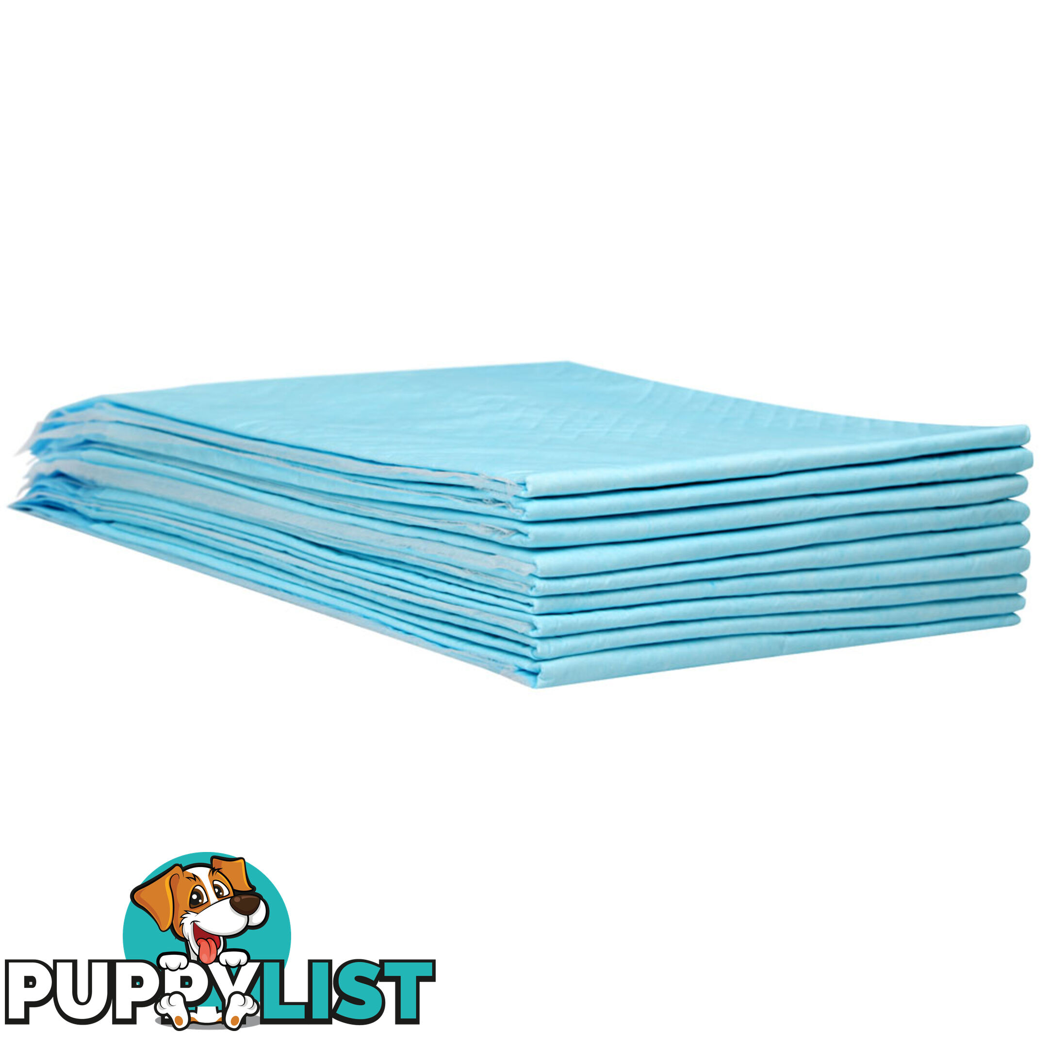 50 Puppy Pet Dog Toilet Training Pads Blue