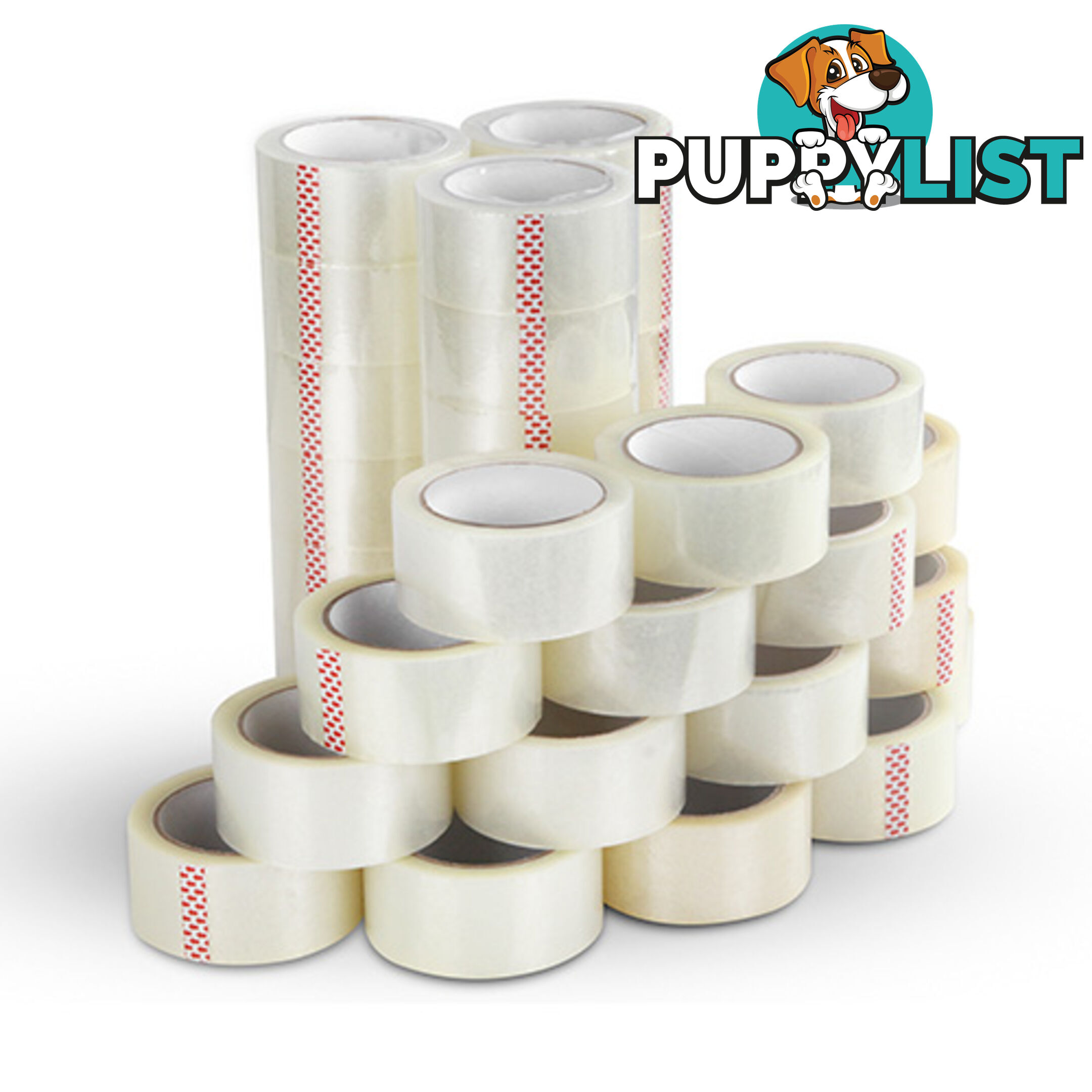 36 Rolls Transparent Packing Tape