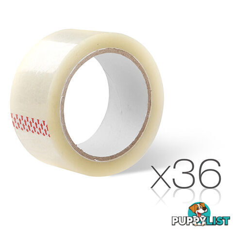 36 Rolls Transparent Packing Tape